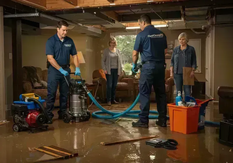 Basement Water Extraction and Removal Techniques process in Foster Brook, PA